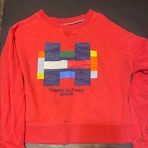 Tommy Hilfiger Red Sweatshirt